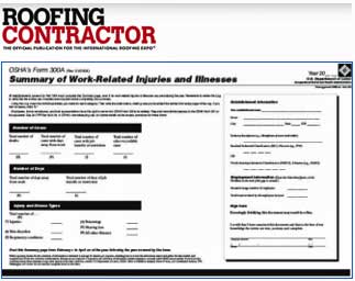 curtis-chambers-roofing-contractor-osha-recordkeeping Roofing Contractor article by Curtis Chambers on common OSHA recordkeeping mistakes